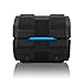 BRAVEN BRV-X Portable Wireless Bluetooth Speaker [12 Hour Playtime][Waterproof] Built-In 5200 mAh Power Bank Charger - Black