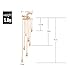 palettei Fashion Star Crystal Dangle Earrings for Women Gold Silver Color Front Back Hanged Long Tassel Earings Bohemian Jewelry (A:Gold)