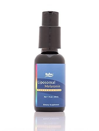 Biopure - Liposomal Melatonin Phospholipid - Natural Sleep support - 1 Ounce (30 ml)