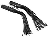 Hot Leathers Black Leather Motorcycle Grip Cover 17