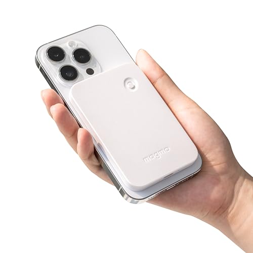 Photo 1 of iPhone Call Recorder New Magmo PRO Magnetic Snap-On Call Recorder for iPhone, Voice Recorder, & Audio Recorder (Starlight)