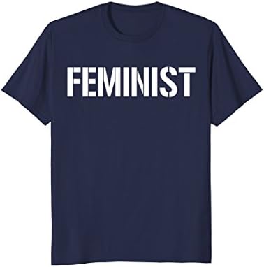 Mens Feminist T-Shirt XL Navy