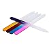 FlyItem® 10 Pcs/Set Crystal Glass Mixed Color Nail Files Manicure Nail Art Decoration Makeup Cosmetic Tool