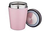 MIRA Lunch, Food Jar, Vacuum Insulated, Stainless Steel, 15oz, Pink