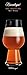 Luigi Bormioli Birrateque 18.25 oz IPA Beer Glasses (Set of 2) - Craft Beer Glasses for Double/Imperial IPA, English IPA, Laser-Cut Rims, Foam Control - Made in Italy, Dishwasher Safe