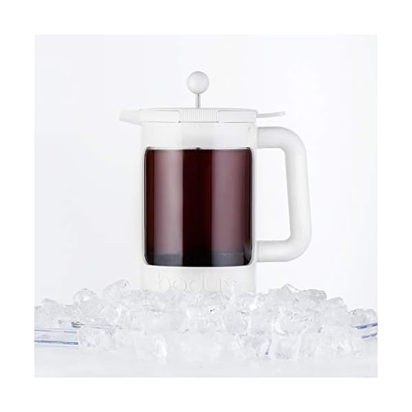 Bodum Bean Cold Brew Coffee Maker Set, 1.5 L/51 oz, White The Home