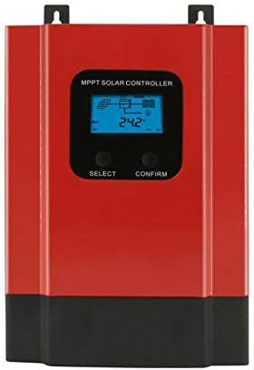 RANZIX 60A 112V/24V/36V/48V MPPT Solar Charge Controller Solar Panel Solar Charge Controller with LCD Screen