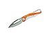 Buck Knives 0818ORS APEX Orange Folding Knife with Carabiner Clip