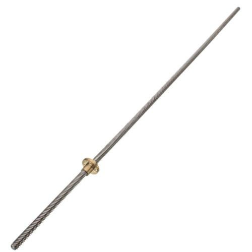 Screw Rod - TOOGOO(R) 3D Printer 8mm Lead Screw Rod Z Axis Linear Rail Bar Shaft 600mm Golden