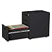 DEVAISE 3-Drawer Mobile File Cabinet with Anti-tilt Mechanism,Legal/Letter Size,Black