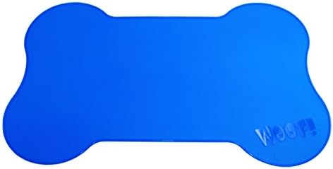 Portable Silicone Waterproof Dog Food Mat, Pet Dog and Cat Feeding Mat, Non-slip Non-spill Easy to Clean Keep Floor Tidy, Perfect Portable Domestic & Travel Group For Journeys, Hiking, Camping