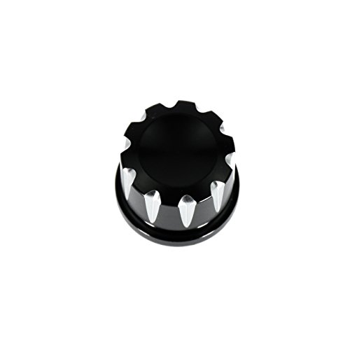 Motorcycle Black Seat Bolt Edge Cut Seat Cross Screw for Harley Sportster XL Touring Softail Dyna Fat Boy CVO (Type A)