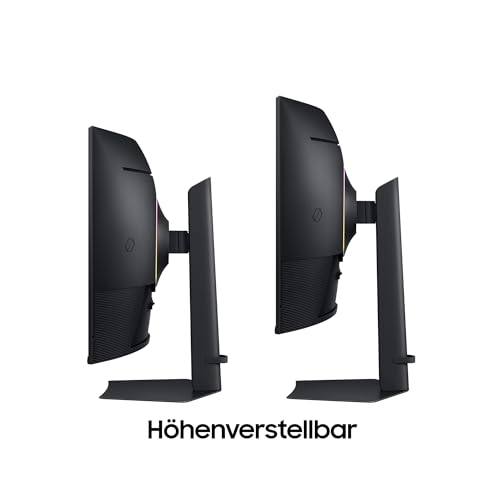 Samsung 37 Zoll Odyssey G75F 4K UHD Curved Gaming Monitor, 3840 x 2160, 165 Hz, 1 ms (G/G), 1000R, VESA DisplayHDR 600 HDR10+, AMD FreeSync Premium Pro, Auto Source Switch+, Core Sync, LS37FG756EUXEN 10