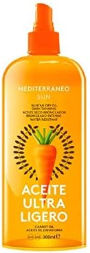 CARROT OIL suntan dry oil 200 ml