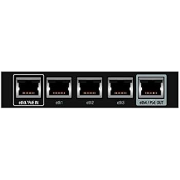 Ubiquiti EdgeRouter X Advanced Gigabit Ethernet Routers ER-X 256MB Storage 5 Gigabit RJ45 ports