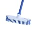 Superio Deck Scrub Brush with Long Handle 48 Inches, Heavy Duty Stiff Bristles Grout Scrubber with Scraper - Cleans Hot Tub, Swimming Pool, Granite Tiles, Bathroom, Patio, Kitchen, Wall and Deck primary