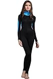 Micosuza Full Body Swimsuit Swim Suit Full Coverage - Long legs Long Sleeves for Women UV Sun Protection One Piece Rash Guard