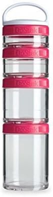 GoStak, Portable Stackable Containers, Pink, Starter - 2pc by GoStak