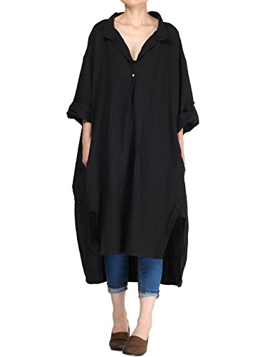 Mordenmiss women s new hi-low hem plus size dresses wit…