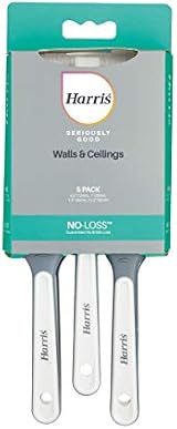 Harris Seriously Good Paintbrush Set 5 Pack 0.5 1 1.5 2 Emulsion view 3