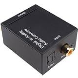 Aode Optical Coaxial Toslink Digital to Analog Audio Converter Adapter RCA L/R
