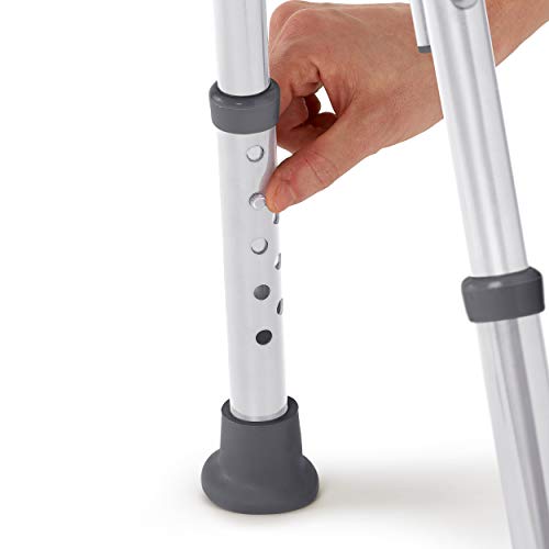 Medline Tub Transfer Bench, Shower Chair for Seniors is Adjustable