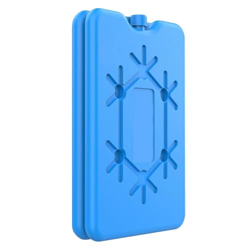 sunVigorous Kühlakkus für kühltasche - kühlakkus - 2 Stück à 200 ml-Wiederverwendbarer ultradünner kühlelement- Geeignet für Outdoor-Aktivitäten zum Mitnehmen, um Lebensmittel frisch zu halten thumbnail 1