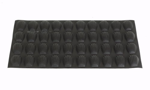 Sasa Demarle FP 01511 Flexipan 1.2-Ounce Madeleine Pan with 40 Molds