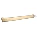 Evelots Door Window Draft Stopper-Block Cold,Heat-Sound Proof-Hanging Cord-Beige