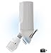 Pelican Water PSF-1 3-Stage Premium Shower Filter with Shower Head, White