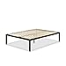ZINUS 18 Inch Lorrick Metal Platform Bed Frame Mattress Foundation, Easy, Bolt Free Assembly, King, Black