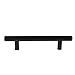 Probrico (25 Pack Flat Black Modern Kitchen Cabinet Pulls 3-3/4