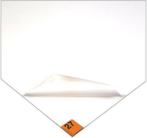Wearwell 095.36x45WH Clean Room Contamination Control Mat, 91 cm x 114 cm, White (Pack of 4)