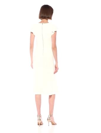 bcbg fluted bodycon dress