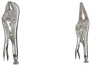 IRWINTools VISE-GRIP Locking Pliers, Original, Straight Jaw and Vise Long Nose Plier with Wire Cutter