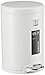 simplehuman Round Step Trash can, White Steel primary