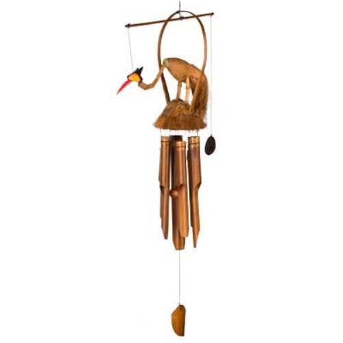 Woodstock Chimes CGB436 Asli Arts Collection Bamboo Chime, 37 in. in, Gilbert Gooney