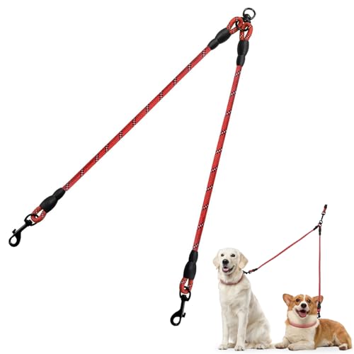 Taglory Double Dog Leash Coupler