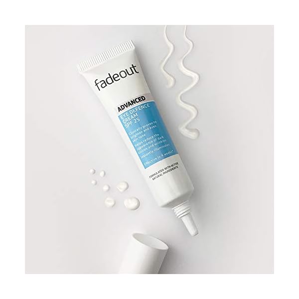 Fade Out Advanced Brightening Eye Defence Cream SPF20 with Niacinamide & Haloxyl To Reduce Fine Lines and Wrinkles 15ml