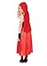 Leg Avenue C4814302101 2PC.Red Riding Hood,long apron dress,detachable hooded cape MEDIUM MULTICOLOR