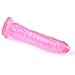Sextoys-8.26 Inch Pink Erect Realistic Dildo with Suction Cup Soft Lifelike Flexible