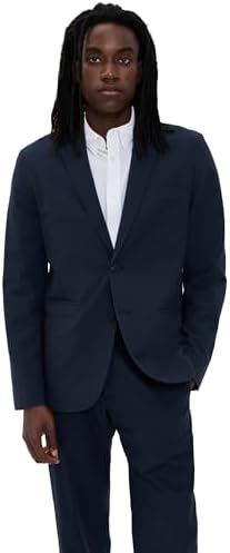 Theory Men's Chambers Stretch Wool Blazer, Navy, XL at Amazon