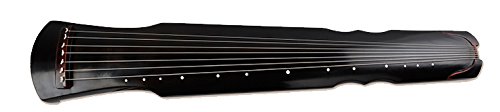 OrientalMusicSanctuary Lacquered Aged Paulownia Guqin - 7-string Chinese Zither (Fuxi Style)
