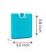 Blue Ele Reusable Ice Packs - Mini Size Ice Pack Coolers for Lunch Boxes, Bags and Camping, Slim and Lightweight, Set of 6