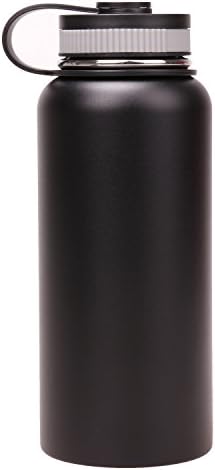 32 Ounce Vacuum Insulated Water Bottle Thermos Flask Stainless Steel Outdoor Travel Sport Water Bottle With Strap WB 900