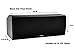 Polk Audio CS1 Series II Center Channel Speaker | Unique Design | Stand Alone or a Complement to Monitor 40, 60, and 70 Speakers | Detachable Grille | Blackthumb 3