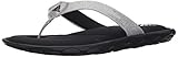 adidas Performance Women's Flexchill FF Thong W Sandal,Black/Silver/Black,5 M US