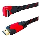 90 Degree (Right Angle) Hdmi Cable, 10 Ft