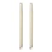 12 Inches Dripless Led Taper Candles with Timer Function, Flameless Real Wax Electric Candle, Battery Operated for Christmas and Thanksgiving, Pack of 2 (Ivory)