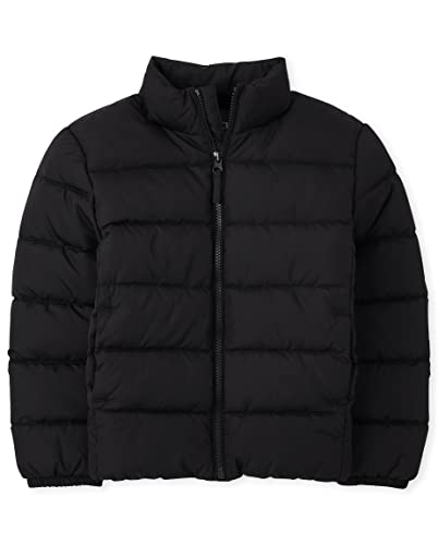 The Children's Place boys Medium Weight Puffer Jacket, Wind, Water-resistant